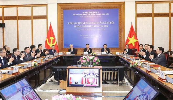 Vietnam - Chine : les deux Partis communistes tiennent le 17e colloque théorique ảnh 1 Vietnam - Chine : les deux Partis communistes tiennent le 17e colloque théorique ảnh 1
