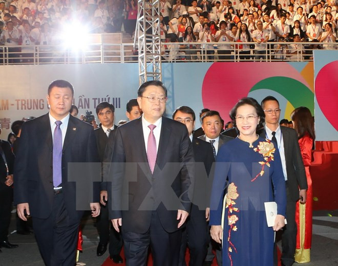 Clôture du 3e Festival de la jeunesse Vietnam-Chine à Hanoï ảnh 2 Clôture du 3e Festival de la jeunesse Vietnam-Chine à Hanoï ảnh 2
