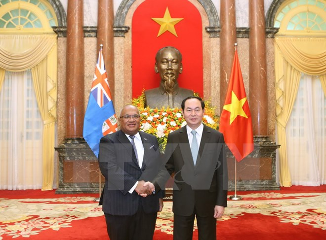 Le président du Vietnam reçoit de nouveaux ambassadeurs ảnh 5 Le président du Vietnam reçoit de nouveaux ambassadeurs ảnh 5