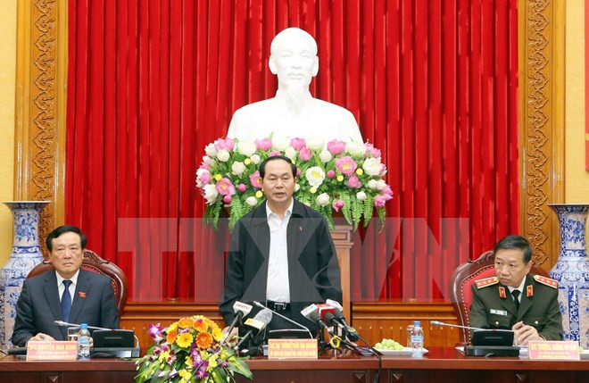 Le président demande de mettre en lumière les affaires de corruption ảnh 1 Le président demande de mettre en lumière les affaires de corruption ảnh 1