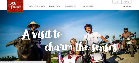Un site web de promotion du tourisme du Vietnam à l’étranger ảnh 1