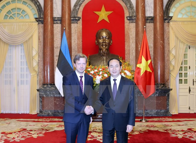 Le président du Vietnam reçoit de nouveaux ambassadeurs ảnh 8 Le président du Vietnam reçoit de nouveaux ambassadeurs ảnh 8