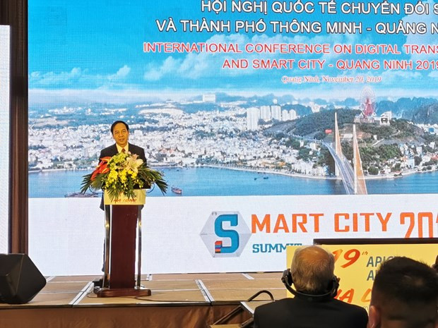 Conférence internationale sur la transformation numérique et les villes intelligentes à Quang Ninh ảnh 1 Conférence internationale sur la transformation numérique et les villes intelligentes à Quang Ninh ảnh 1
