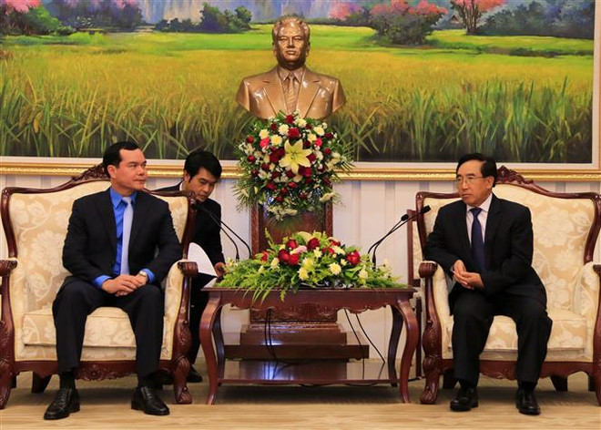 Syndicalisme : renforcement de la coopération Vietnam-Laos ảnh 1 Syndicalisme : renforcement de la coopération Vietnam-Laos ảnh 1