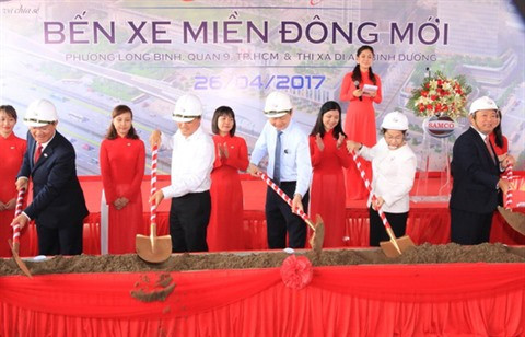 Hô Chi Minh-Ville : mise en chantier d'une nouvelle gare routière de l’Est ảnh 1 Hô Chi Minh-Ville : mise en chantier d'une nouvelle gare routière de l’Est ảnh 1