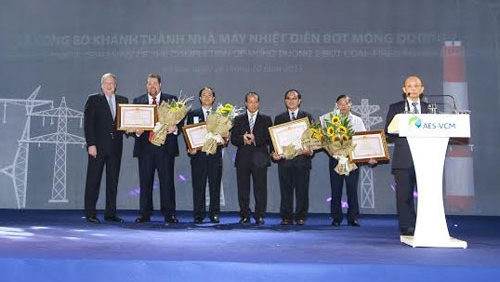 Inauguration de la Centrale thermique Mông Duong II ảnh 1
