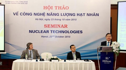 Séminaire sur les technologies nucléaires à des fins pacifiques ảnh 1 Séminaire sur les technologies nucléaires à des fins pacifiques ảnh 1