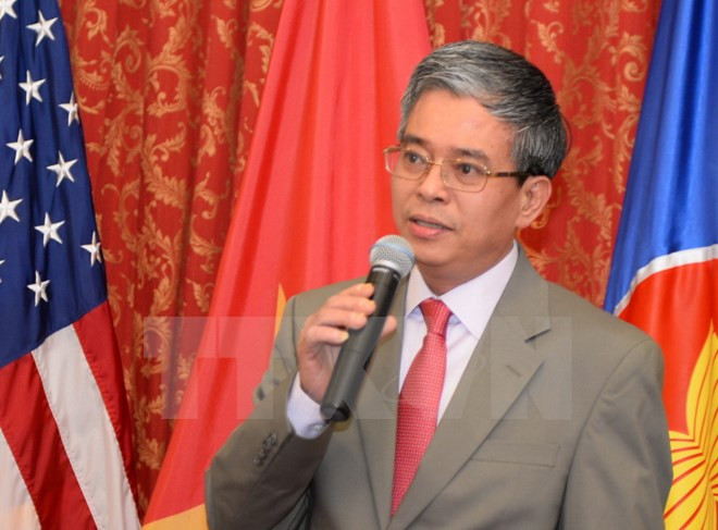 Echange culturel entre les ambassades du Vietnam et du Laos aux Etats-Unis ảnh 1