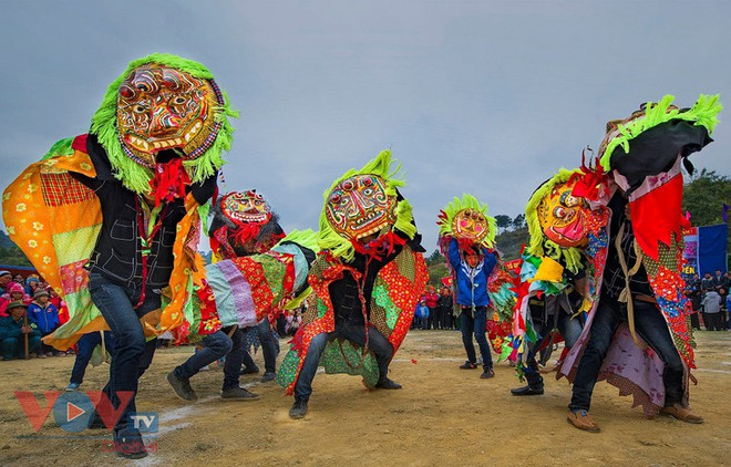Entrez dans la danse du lion-chat des Tày et des Nùng de Lang Son ảnh 1 Entrez dans la danse du lion-chat des Tày et des Nùng de Lang Son ảnh 1