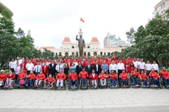 La délégation vietnamienne entame sa participation aux ASEAN Para Games 11 ảnh 1 La délégation vietnamienne entame sa participation aux ASEAN Para Games 11 ảnh 1