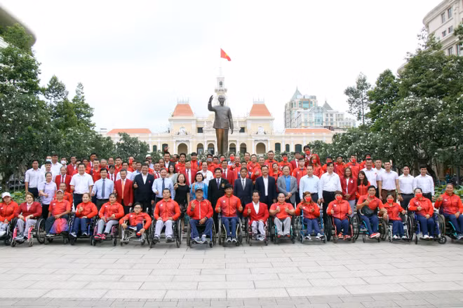 La délégation vietnamienne entame sa participation aux A​SEAN Para Games 11 ảnh 1