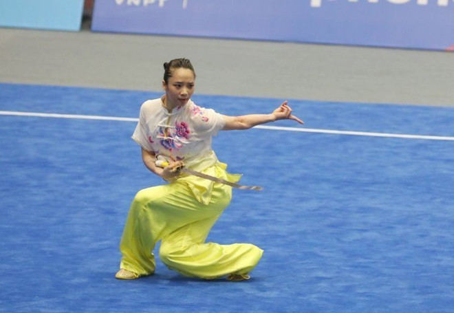 L’athlète de wushu Duong Thuy Vi rafle l’or aux Jeux mondiaux de 2022 ảnh 1 L’athlète de wushu Duong Thuy Vi rafle l’or aux Jeux mondiaux de 2022 ảnh 1