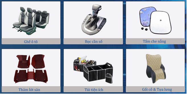 Autocom compte exporter cette année 107.000 housses de siège de voiture en R. de Corée ảnh 1 Autocom compte exporter cette année 107.000 housses de siège de voiture en R. de Corée ảnh 1