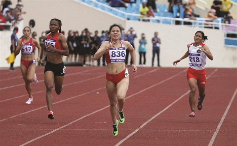 Nguyên Thi Huyên, la championne dix fois sacrée aux SEA Games ảnh 1 Nguyên Thi Huyên, la championne dix fois sacrée aux SEA Games ảnh 1
