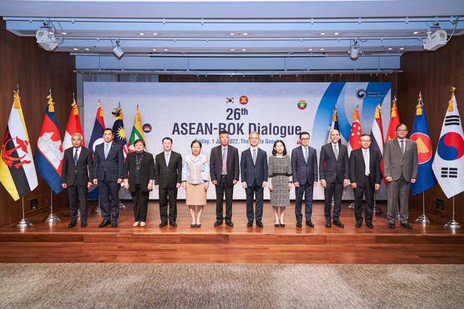 Dialogue ASEAN-R. de Corée sur la coopération et les questions d'intérêt mutuel ảnh 1 Dialogue ASEAN-R. de Corée sur la coopération et les questions d'intérêt mutuel ảnh 1