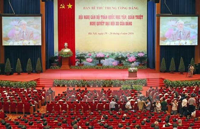 Conférence nationale sur la résolution du XIIe Congrès national du Parti ảnh 1 Conférence nationale sur la résolution du XIIe Congrès national du Parti ảnh 1