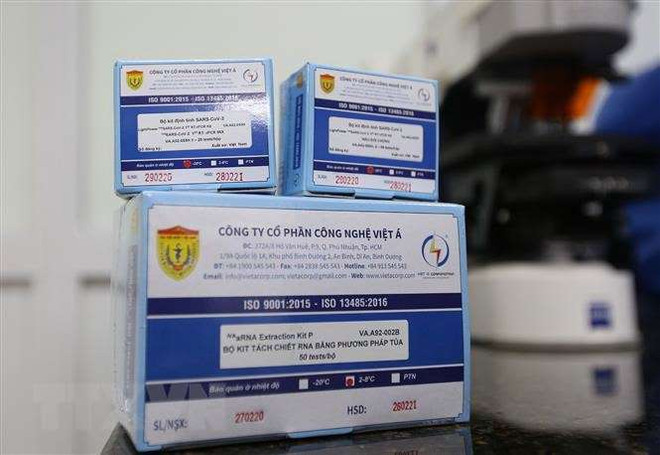 Le premier lot de kits de dépistage du SARS-CoV-2 exporté vers l’Ukraine et la Finlande ảnh 1 Le premier lot de kits de dépistage du SARS-CoV-2 exporté vers l’Ukraine et la Finlande ảnh 1