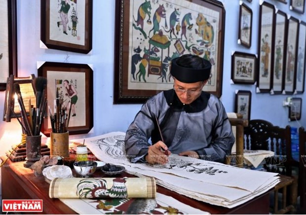 L’art des estampes populaires de Dông Hô veut séduire l’UNESCO ảnh 3 L’art des estampes populaires de Dông Hô veut séduire l’UNESCO ảnh 3