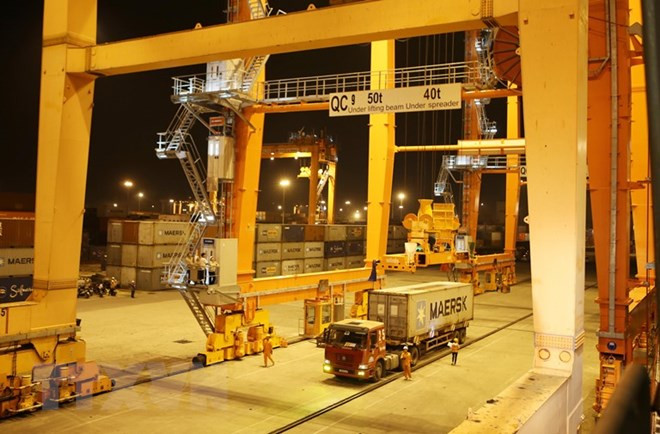 Têt : les ports de Hai Phong accueille de nombreux navires de charge ảnh 1 Têt : les ports de Hai Phong accueille de nombreux navires de charge ảnh 1