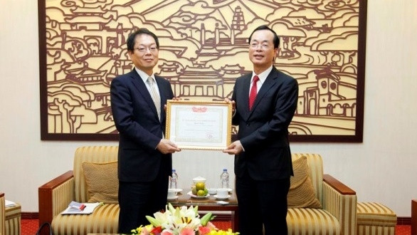 Un responsable de JICA à l'honneur ảnh 1 Un responsable de JICA à l'honneur ảnh 1