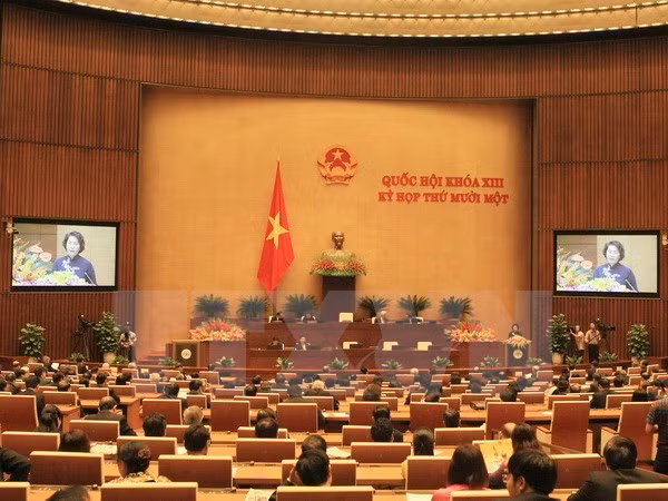 Dernière journée de travail de la 11e session de l’Assemblée nationale ảnh 1 Dernière journée de travail de la 11e session de l’Assemblée nationale ảnh 1