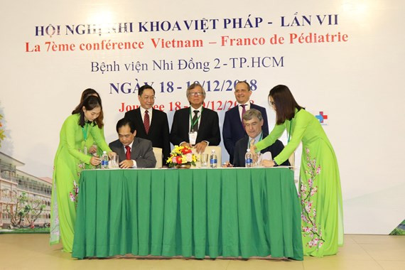Le Vietnam et la France renforcent leur coopération dans la pédiatrie ảnh 1 Le Vietnam et la France renforcent leur coopération dans la pédiatrie ảnh 1