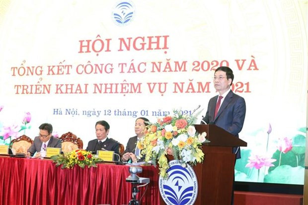 Le secteur de l'information et de la communication vise les objectifs importants en 2021 ảnh 1 Le secteur de l'information et de la communication vise les objectifs importants en 2021 ảnh 1