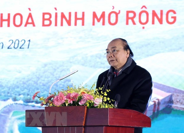 Mise en chantier du projet de l’agrandissement de la centrale hydroélectrique de Hoa Binh ảnh 2 Mise en chantier du projet de l’agrandissement de la centrale hydroélectrique de Hoa Binh ảnh 2