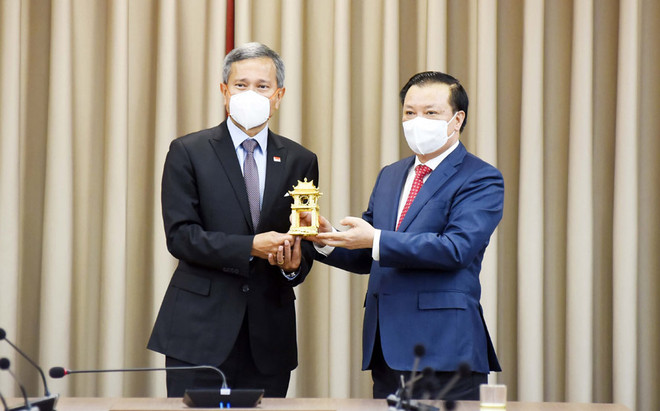 Hanoï et Singapour encouragent une coopération plus approfondie ảnh 1 Hanoï et Singapour encouragent une coopération plus approfondie ảnh 1