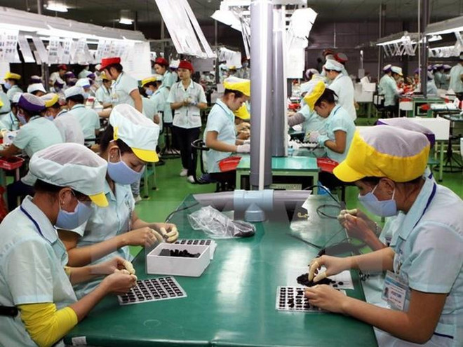 Long An: l'indice de production industrielle en hausse de 7,5% en 6 mois ảnh 1 Long An: l'indice de production industrielle en hausse de 7,5% en 6 mois ảnh 1