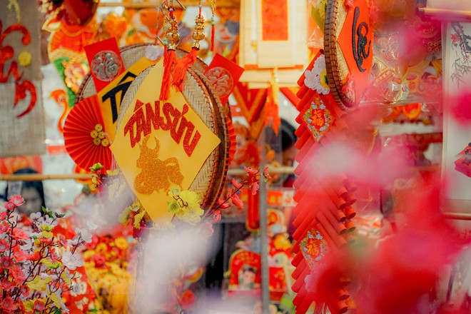 Hang Ma, rue multicolore au coeur de Hanoï à l'approche du Têt ảnh 2 Hang Ma, rue multicolore au coeur de Hanoï à l'approche du Têt ảnh 2
