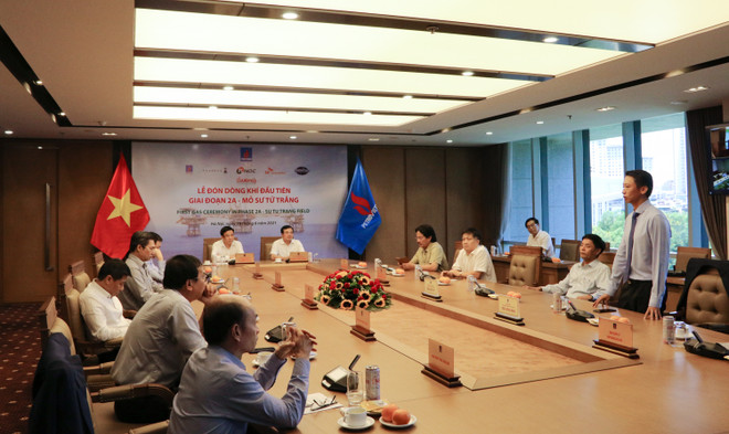PVN reçoit le premier flux de gaz de la phase 2A du champ Su Tu Trang ảnh 1 PVN reçoit le premier flux de gaz de la phase 2A du champ Su Tu Trang ảnh 1