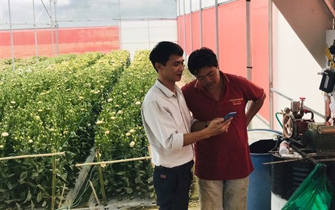 Un jeune homme remporte le succès avec ses solutions agricoles intelligentes ảnh 1 Un jeune homme remporte le succès avec ses solutions agricoles intelligentes ảnh 1