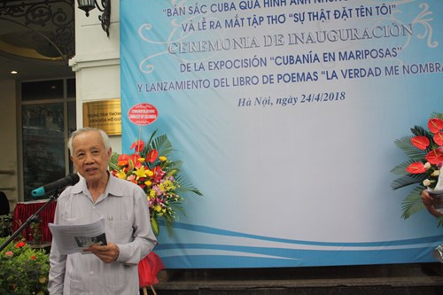 Des peintures et des poèmes du Héro cubain Antonio Guerrero Rodriguez présentés à Hanoï ảnh 1 Des peintures et des poèmes du Héro cubain Antonio Guerrero Rodriguez présentés à Hanoï ảnh 1