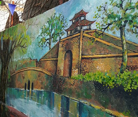 Dà Nang: des fresques murales en plein cœur de la ville ảnh 4