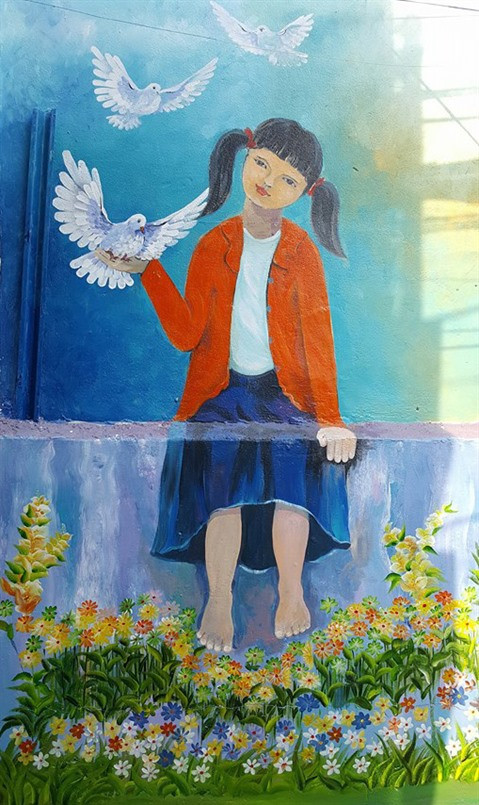 Dà Nang: des fresques murales en plein cœur de la ville ảnh 3