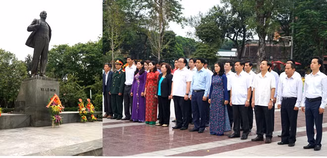 Hanoï: commémoration du 148e anniversaire de la naissance de Lénine ảnh 1