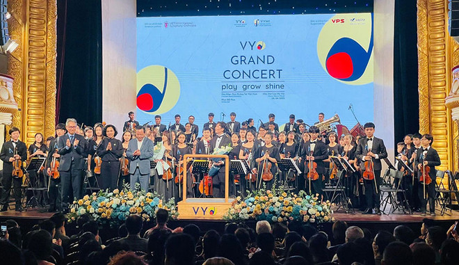 L'Orchestre symphonique des jeunes du Vietnam fait ses débuts ảnh 1 L'Orchestre symphonique des jeunes du Vietnam fait ses débuts ảnh 1