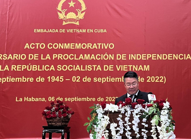 La 77e Fête nationale du Vietnam célébrée à Cuba ảnh 2 La 77e Fête nationale du Vietnam célébrée à Cuba ảnh 2
