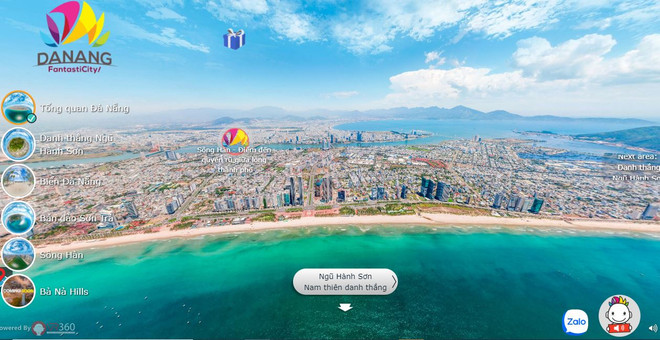 Da Nang promeut le tourisme à travers l'espace virtuel ảnh 1 Da Nang promeut le tourisme à travers l'espace virtuel ảnh 1