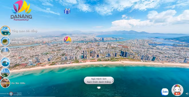 Da Nang promeut le tourisme à travers l'espace virtuel ảnh 1