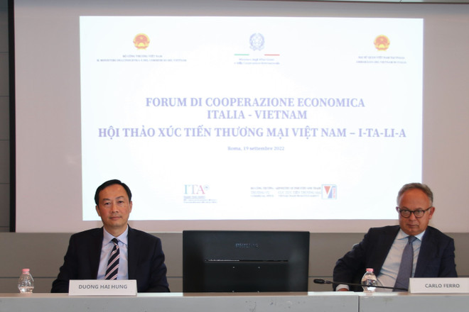 De nouvelles opportunités pour la coopération commerciale Vietnam – Italie ảnh 1 De nouvelles opportunités pour la coopération commerciale Vietnam – Italie ảnh 1