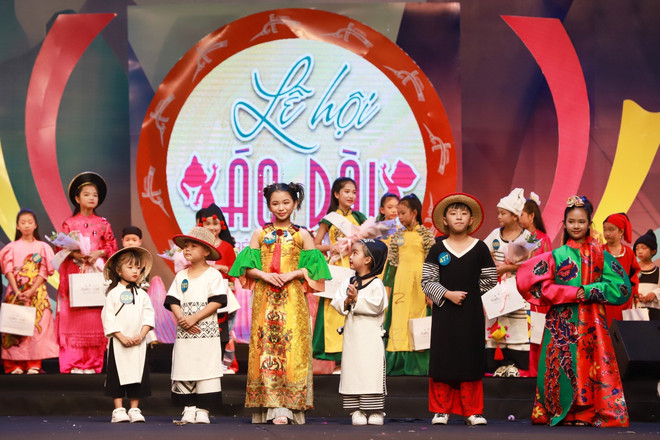 Le Festival d'ao dai des enfants du Vietnam promeut la quintessence de la culture nationale ảnh 1 Le Festival d'ao dai des enfants du Vietnam promeut la quintessence de la culture nationale ảnh 1