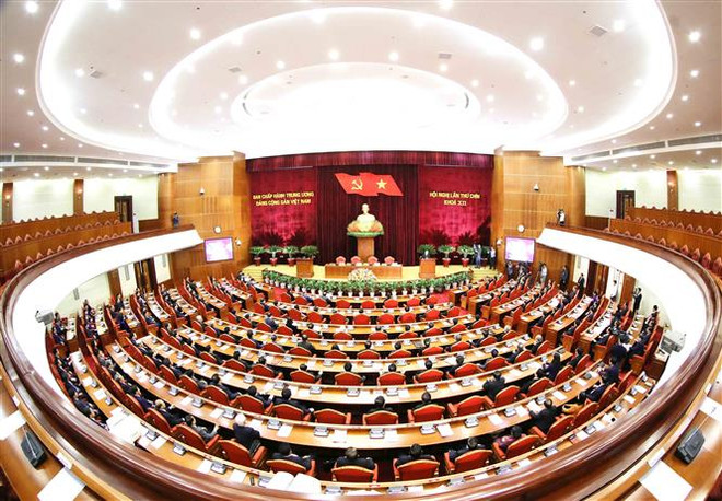 Clôture du 9e Plénum du Comité central du Parti (XIIe mandat) ảnh 1 Clôture du 9e Plénum du Comité central du Parti (XIIe mandat) ảnh 1