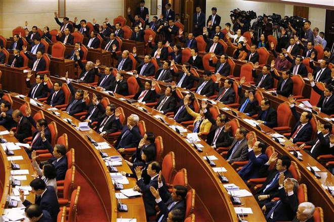 Deuxième journée de travail du 9e Plénum du Comité central du Parti ảnh 1 Deuxième journée de travail du 9e Plénum du Comité central du Parti ảnh 1
