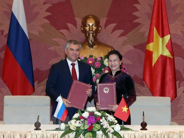 La coopération parlementaire-pilier important des relations entre le Vietnam et la Russie ảnh 1 La coopération parlementaire-pilier important des relations entre le Vietnam et la Russie ảnh 1