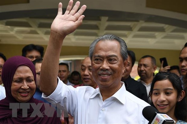 Muhyiddin Yassin prête serment en tant que Premier ministre de la Malaisie ảnh 1