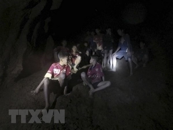 Thaïlande : quatre autres "sangliers" sont sortis de la grotte de Tham Luang ảnh 1 Thaïlande : quatre autres "sangliers" sont sortis de la grotte de Tham Luang ảnh 1