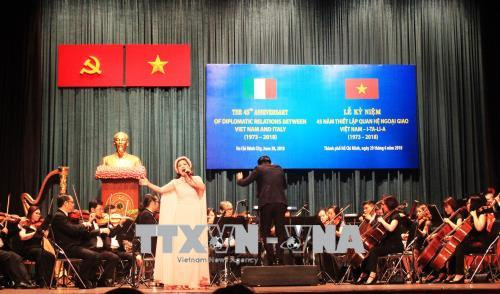 Le Vietnam et l’Italie resserrent leurs liens ảnh 1 Le Vietnam et l’Italie resserrent leurs liens ảnh 1