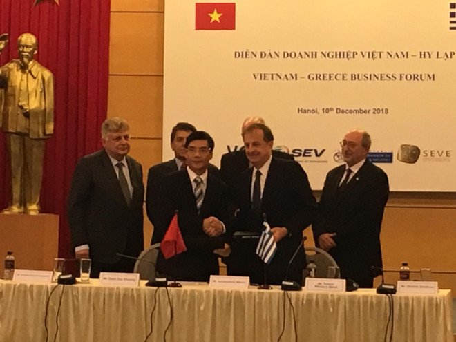 Forum d’affaires Vietnam- Grèce 2018 à Hanoï ảnh 1 Forum d’affaires Vietnam- Grèce 2018 à Hanoï ảnh 1